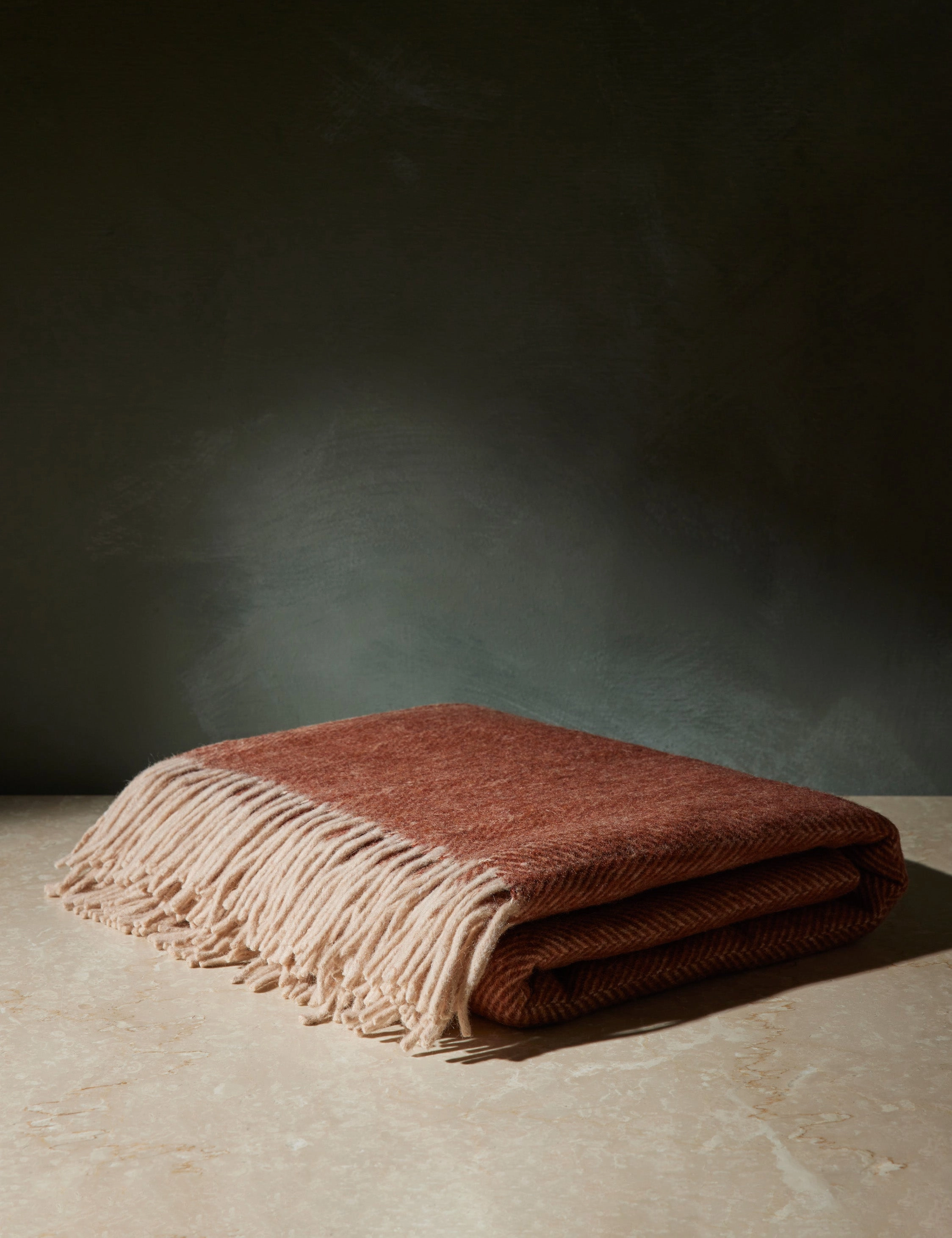 Recycled Wool Throw by Tartan Blanket Co