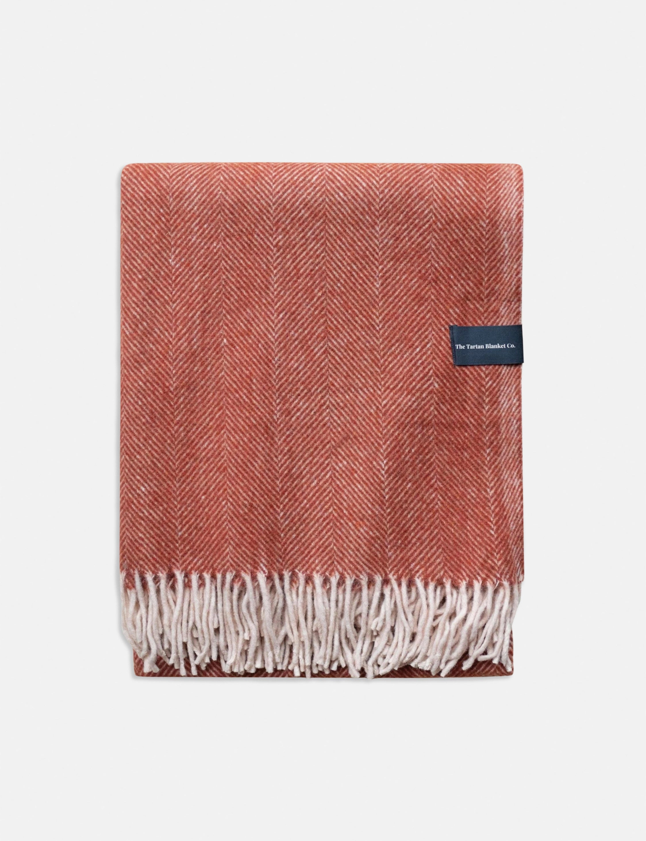 Recycled Wool Throw by Tartan Blanket Co