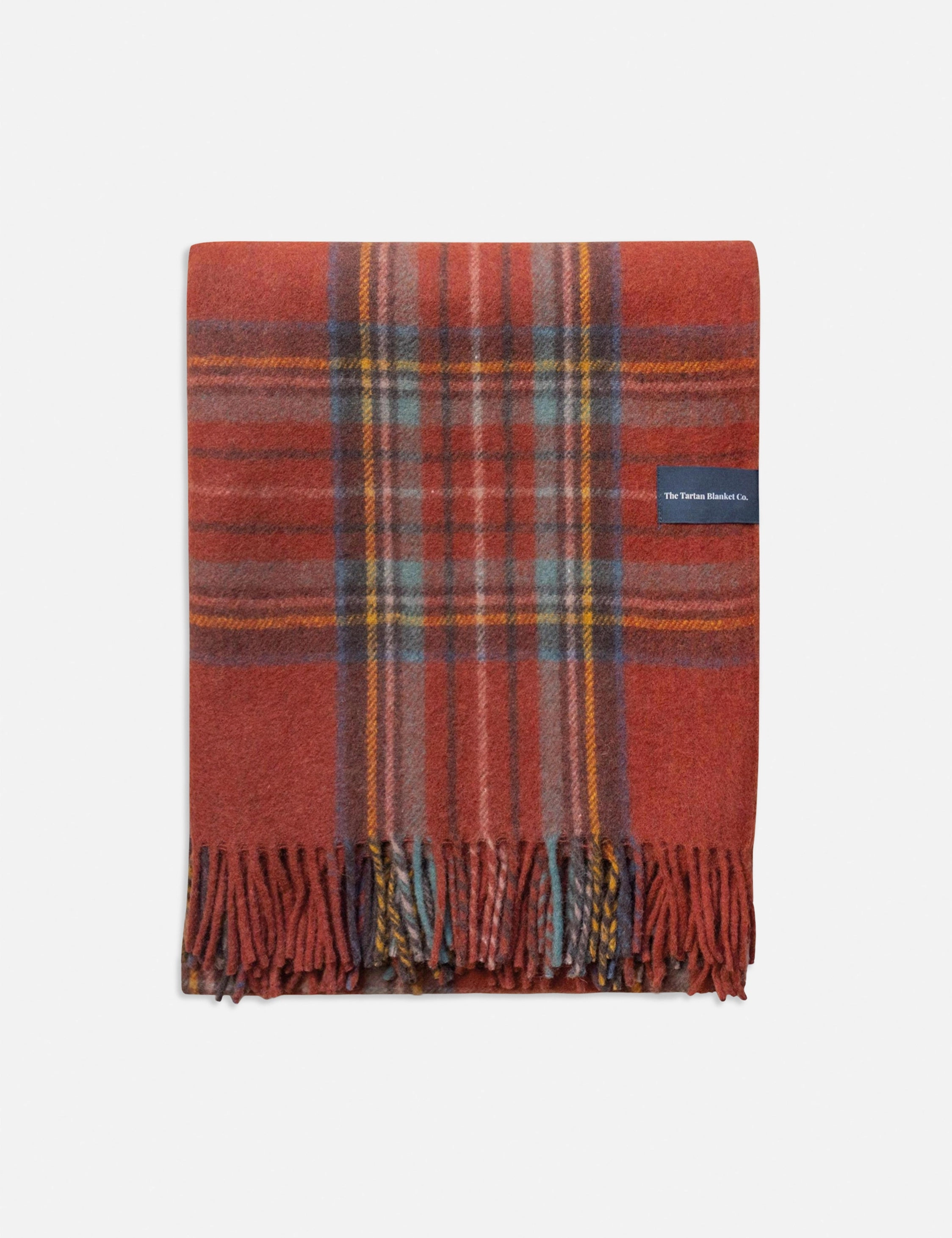 Recycled Wool Throw by Tartan Blanket Co