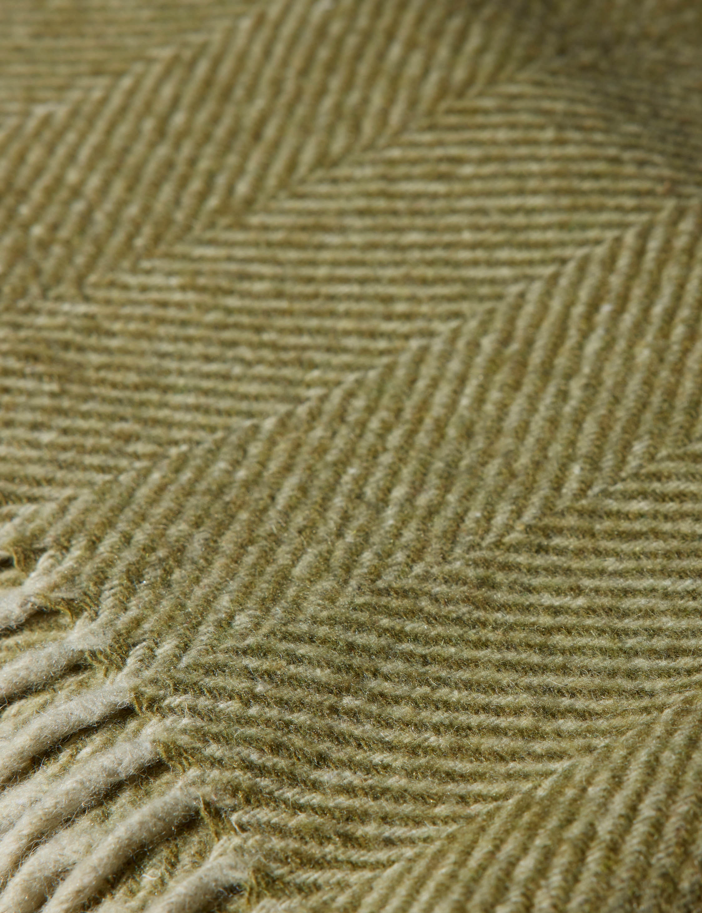 Recycled Wool Throw by Tartan Blanket Co