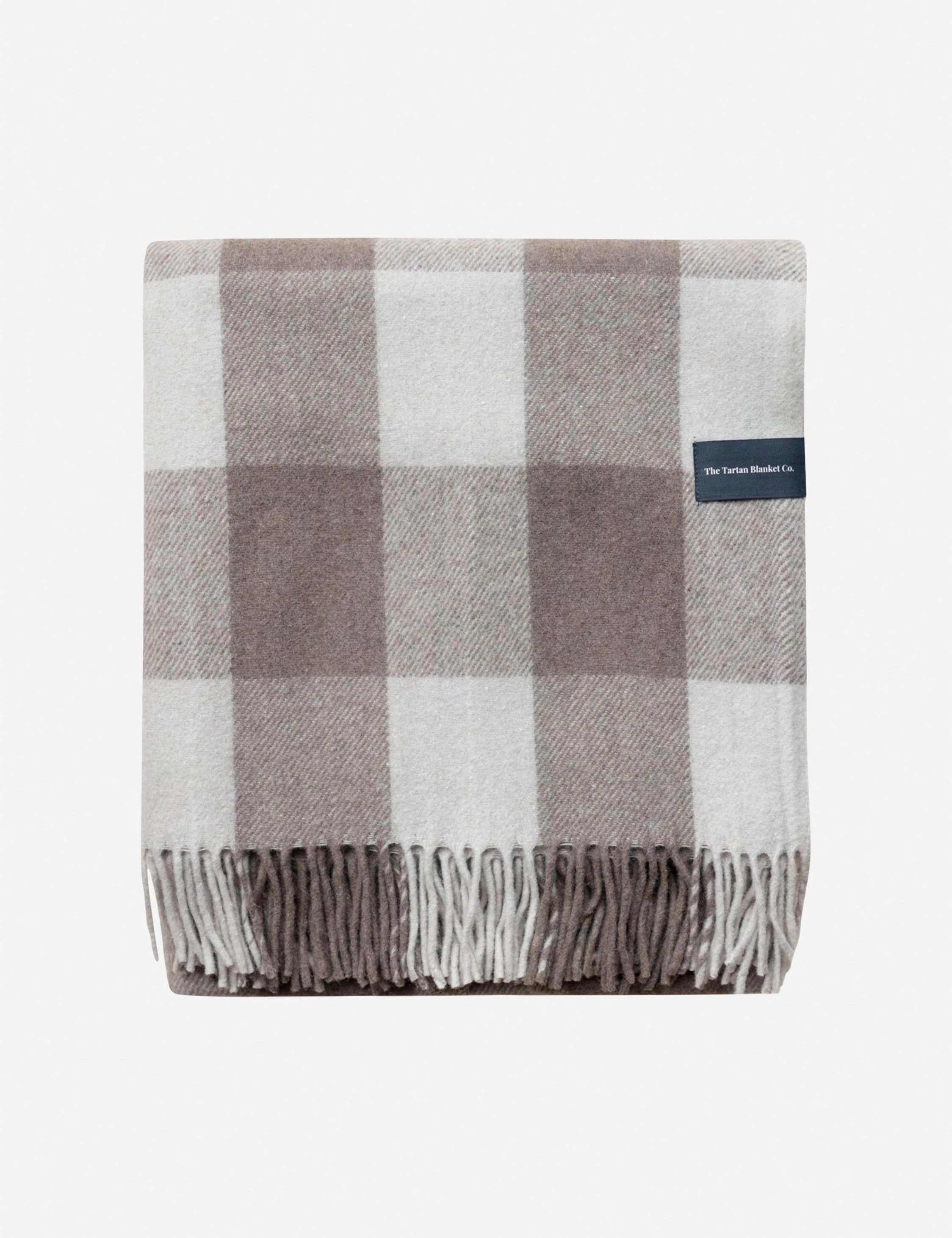 Recycled Wool Throw by Tartan Blanket Co
