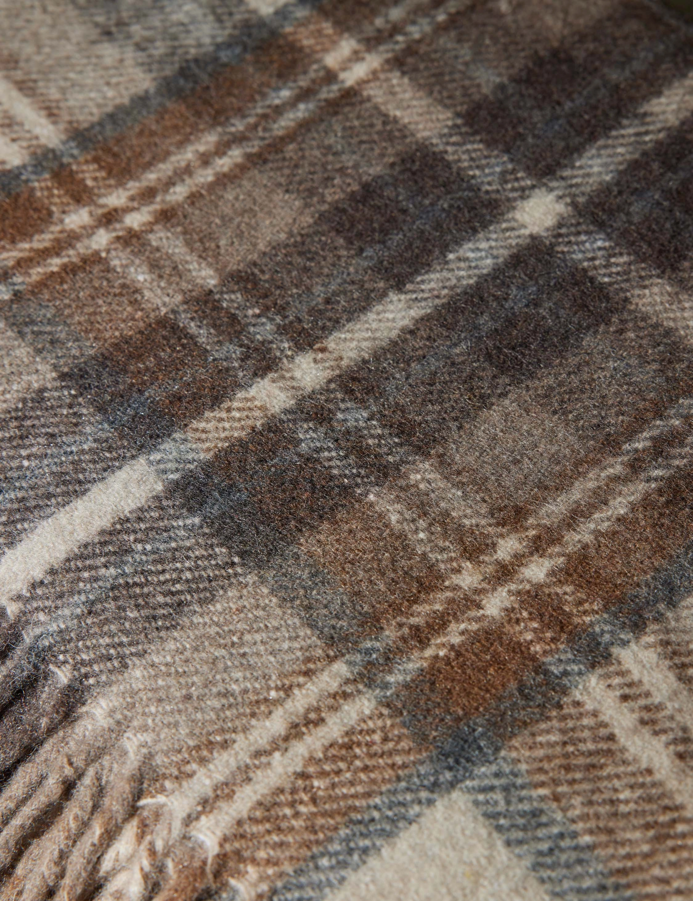 Recycled Wool Throw by Tartan Blanket Co