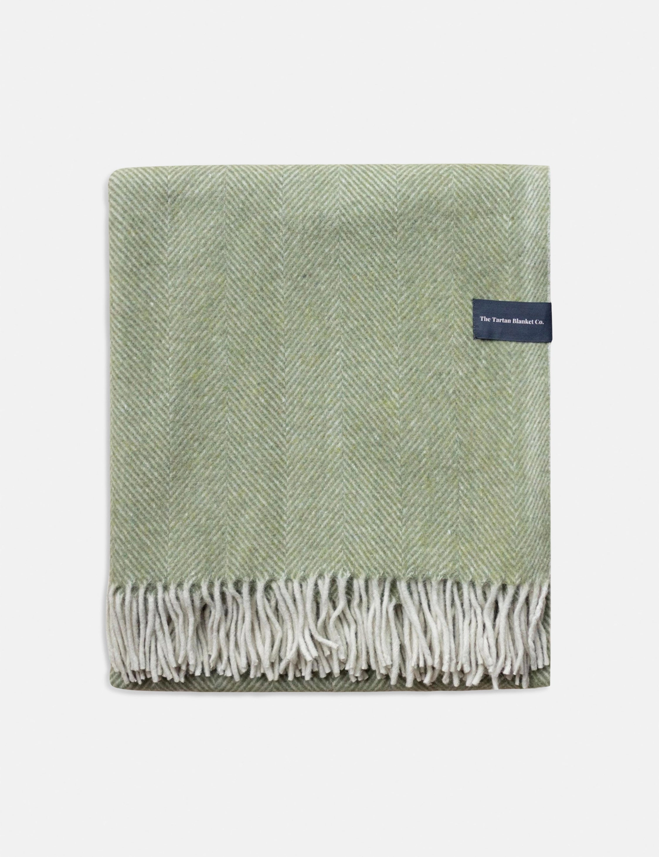 Recycled Wool Throw by Tartan Blanket Co