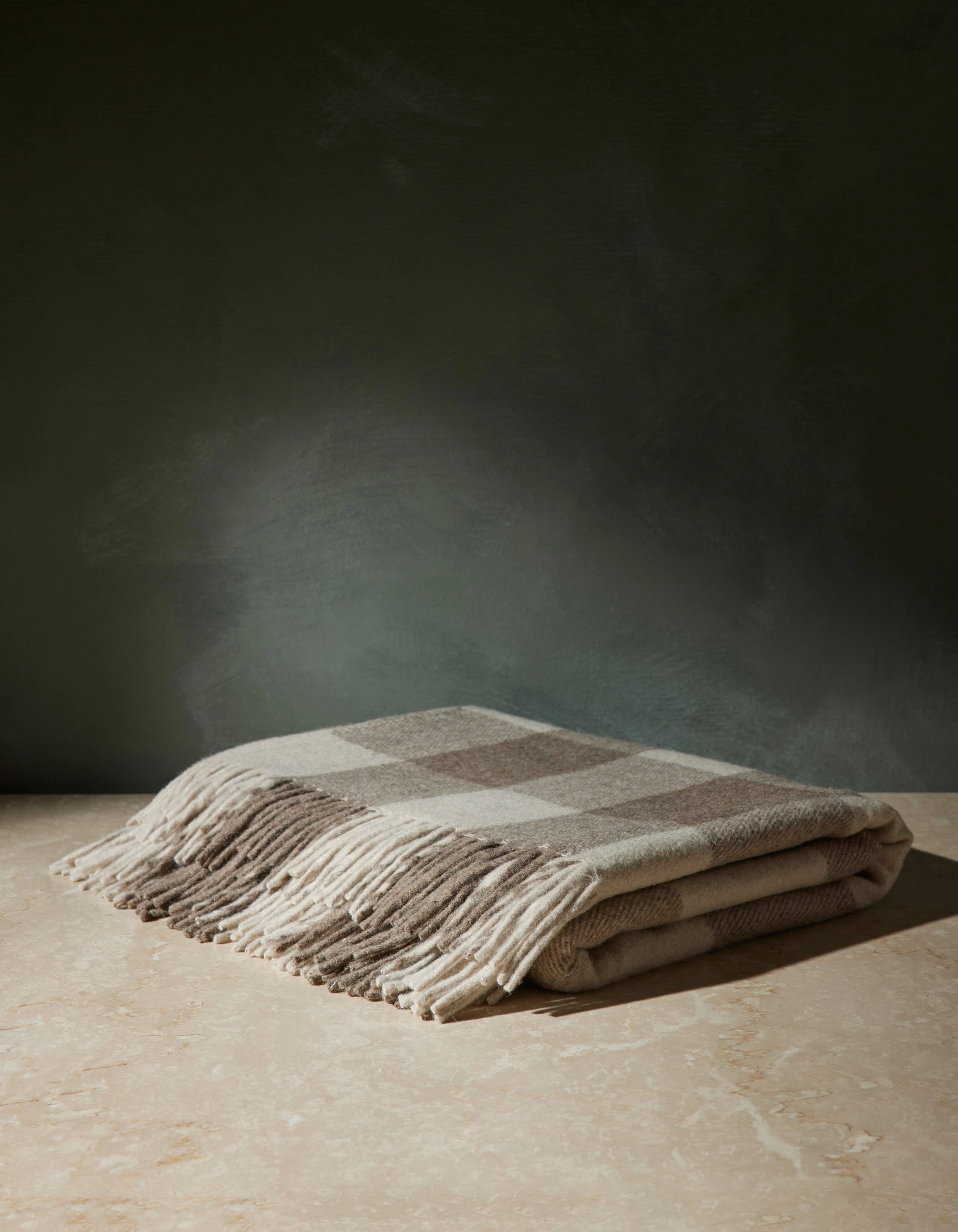 Recycled Wool Throw by Tartan Blanket Co
