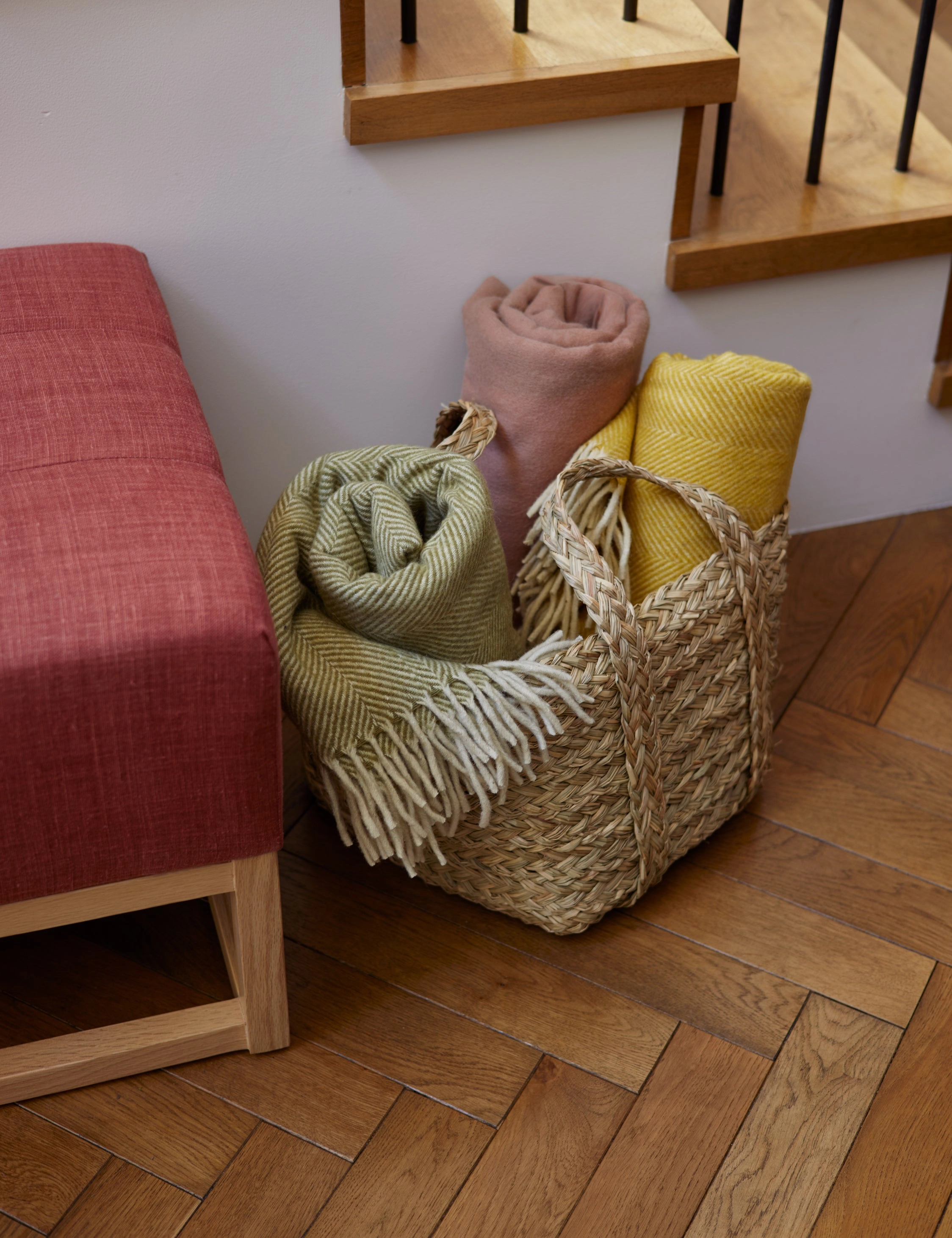 Recycled Wool Throw by Tartan Blanket Co