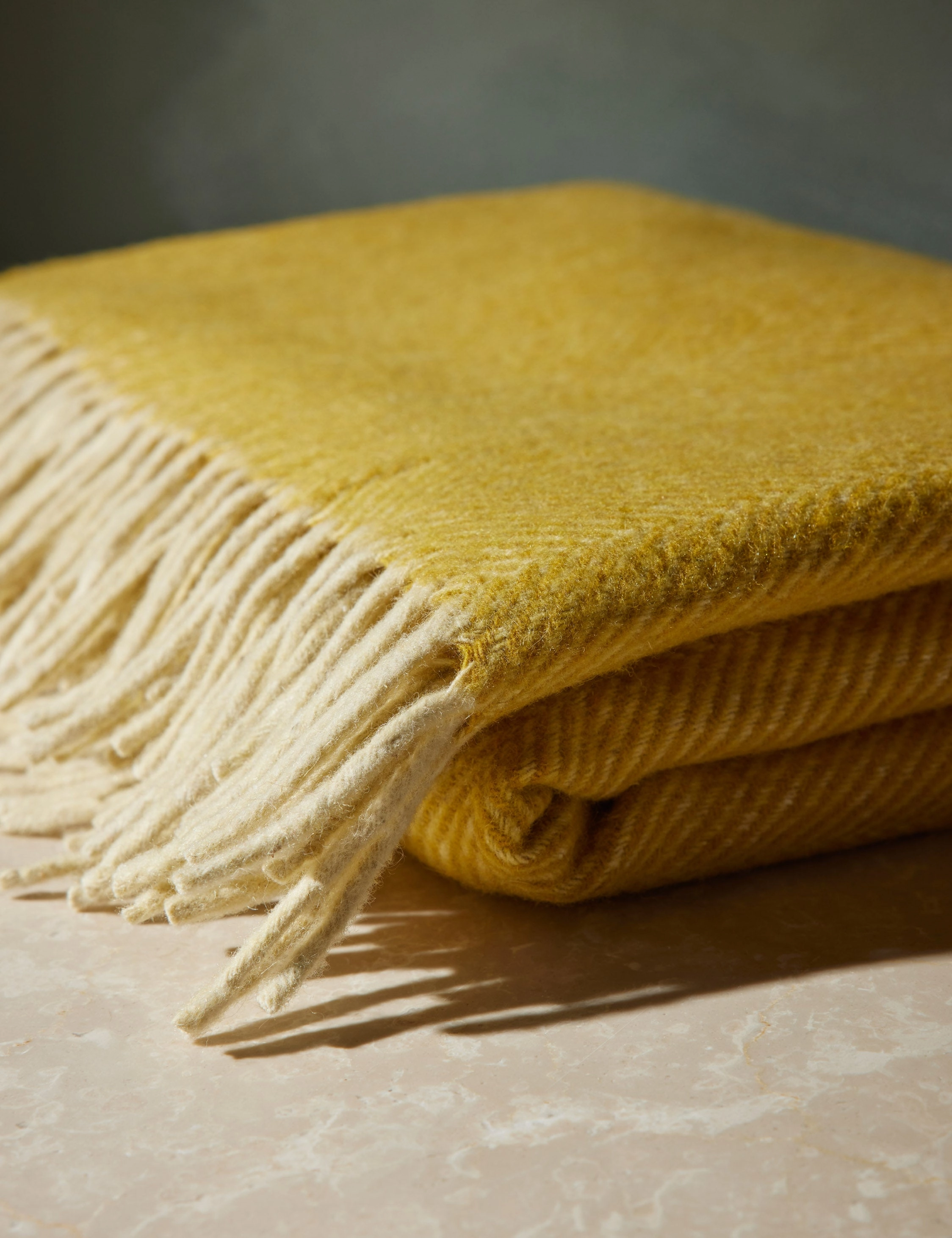 Recycled Wool Throw by Tartan Blanket Co
