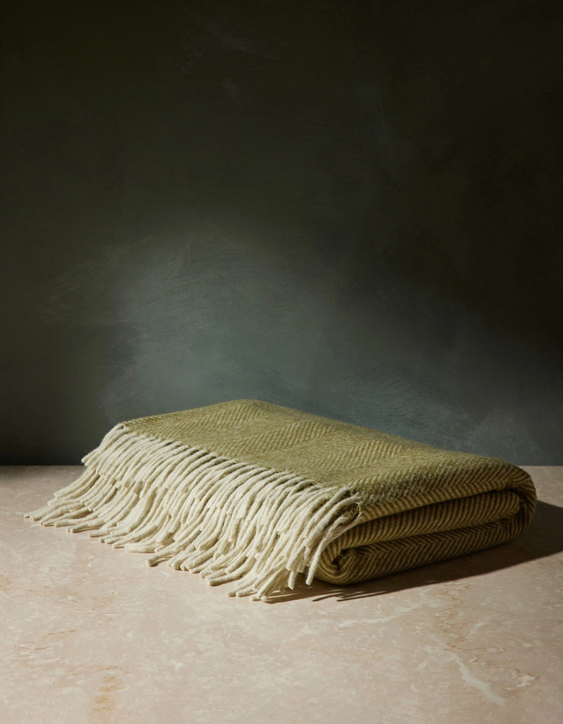 Recycled Wool Throw by Tartan Blanket Co