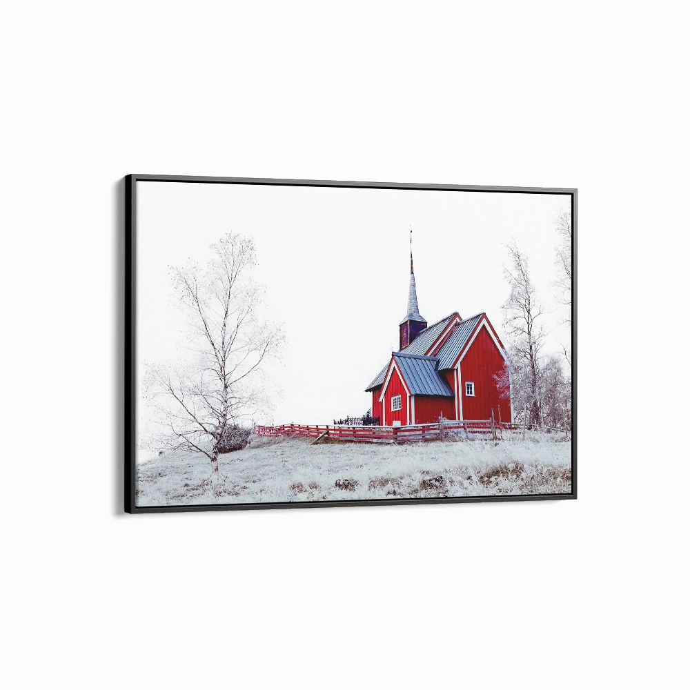 Red Church Landscape