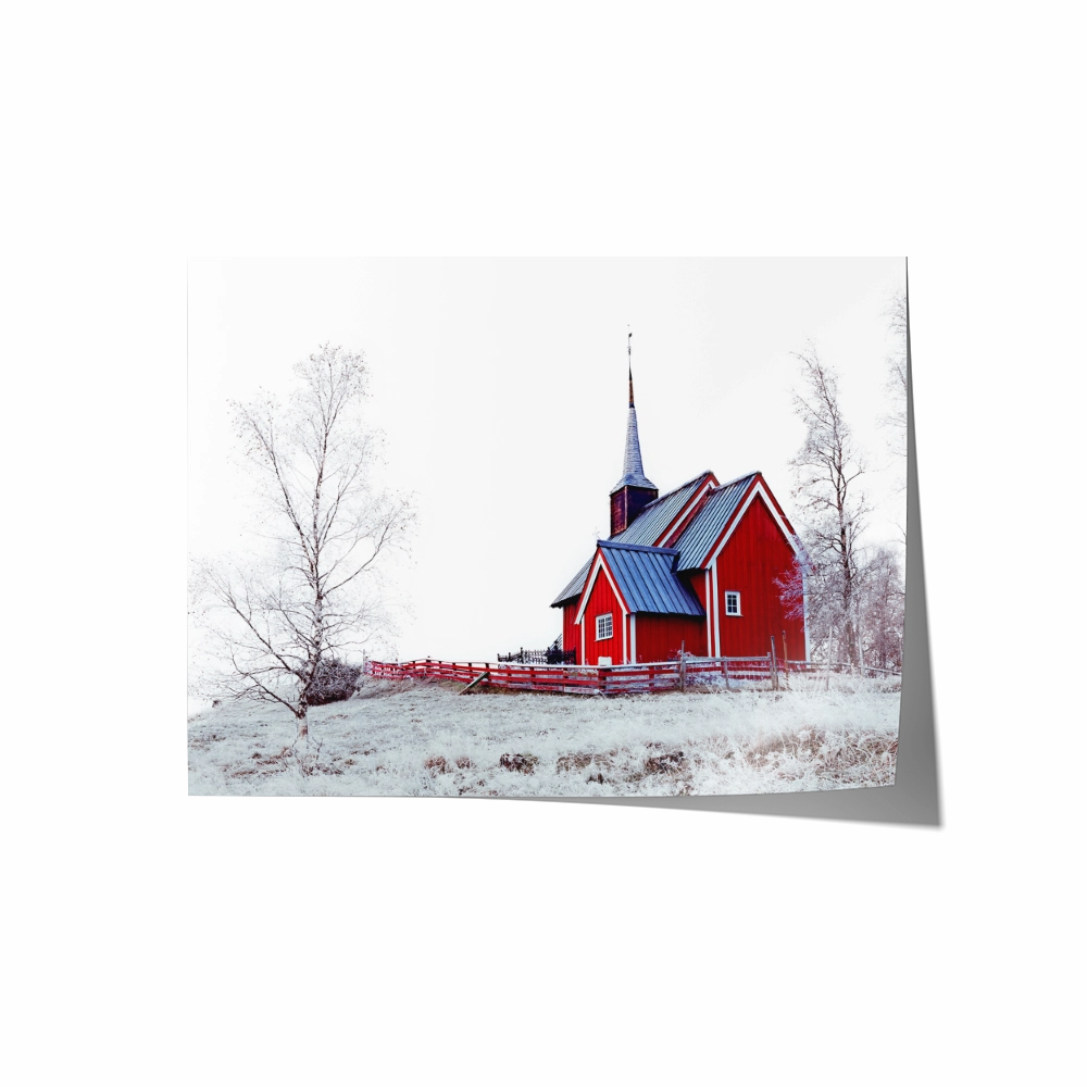 Red Church Landscape