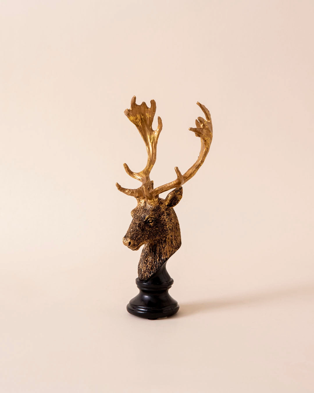 Regal Stag Head Sculpture