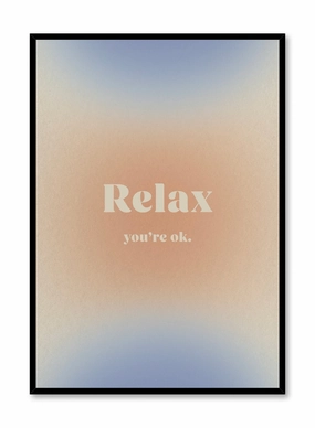 Relax, Posterpop culture themed posters