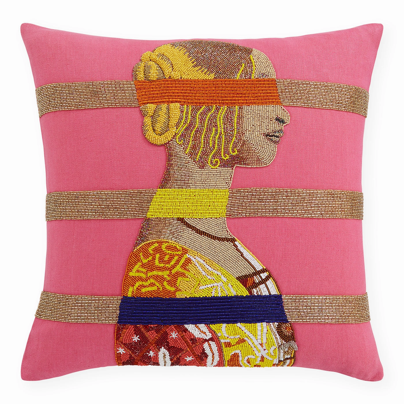 Renaissance Bars Beaded Pillowbedding sets ,throw blankets 
