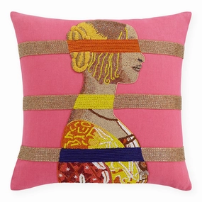 Renaissance Bars Beaded Pillowbedding sets ,throw blankets 