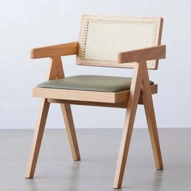 Replica Chandigarh Solid Wood Dining Chair