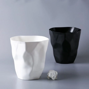 Replica Mini Bin Bin Crumpled Look Binhome decor ,wall decor 