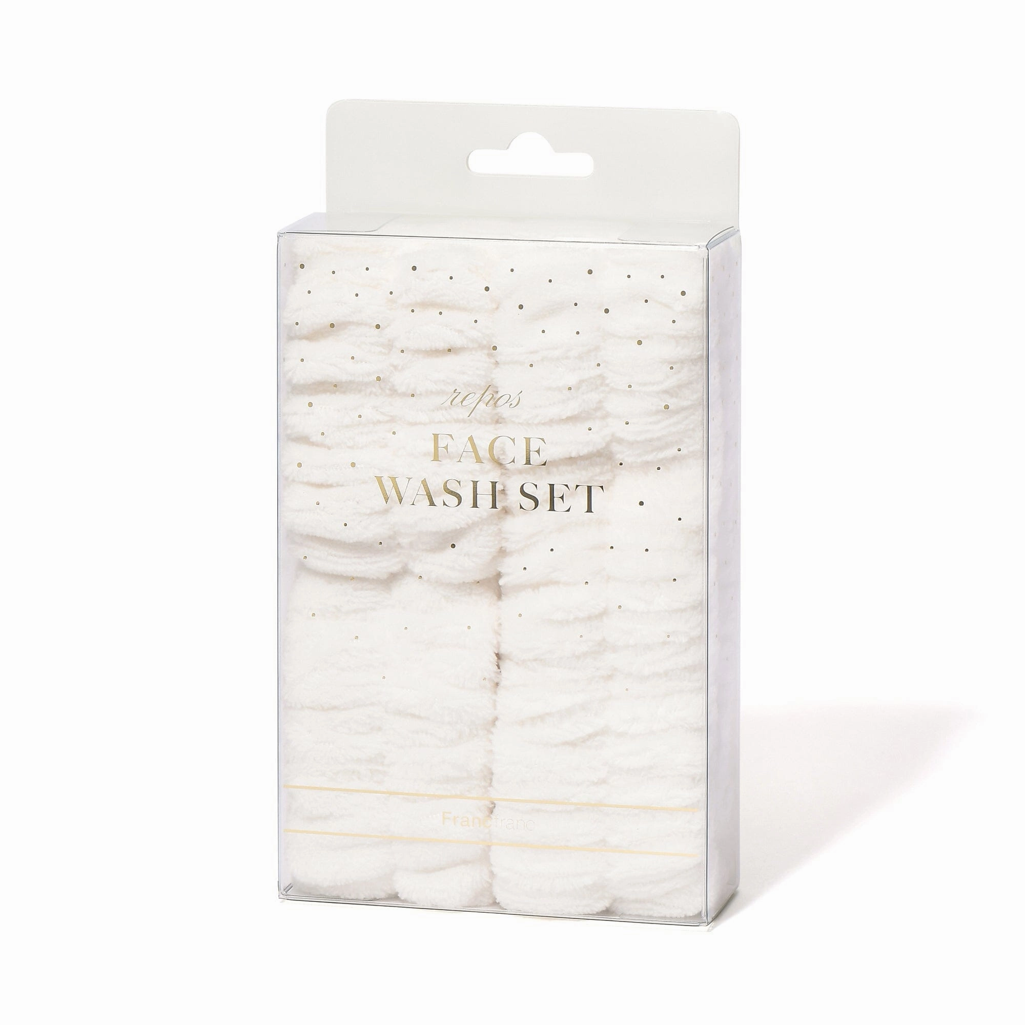 Repos Face Wash Set  White
