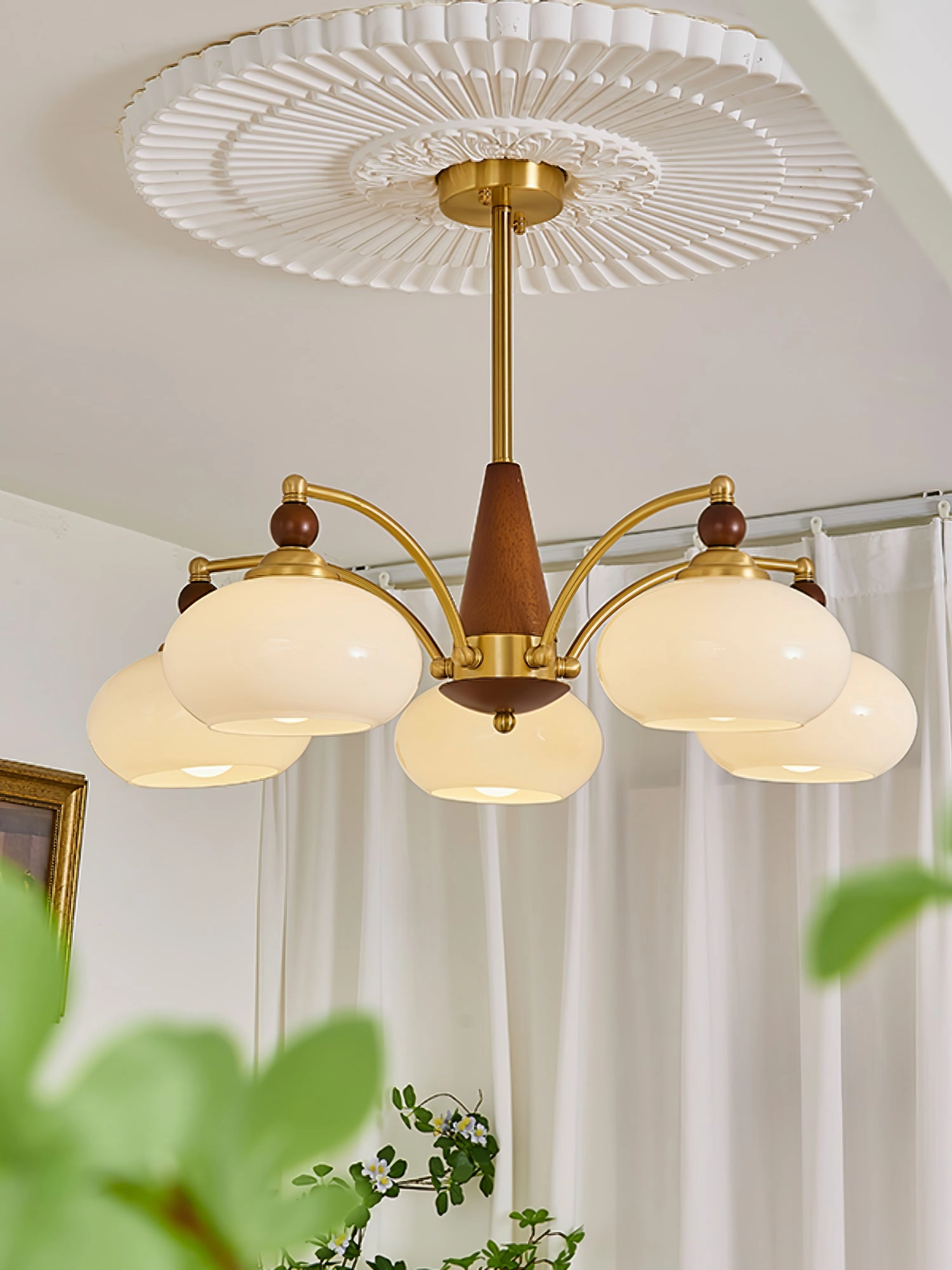 Retro Calliope Chandelier
