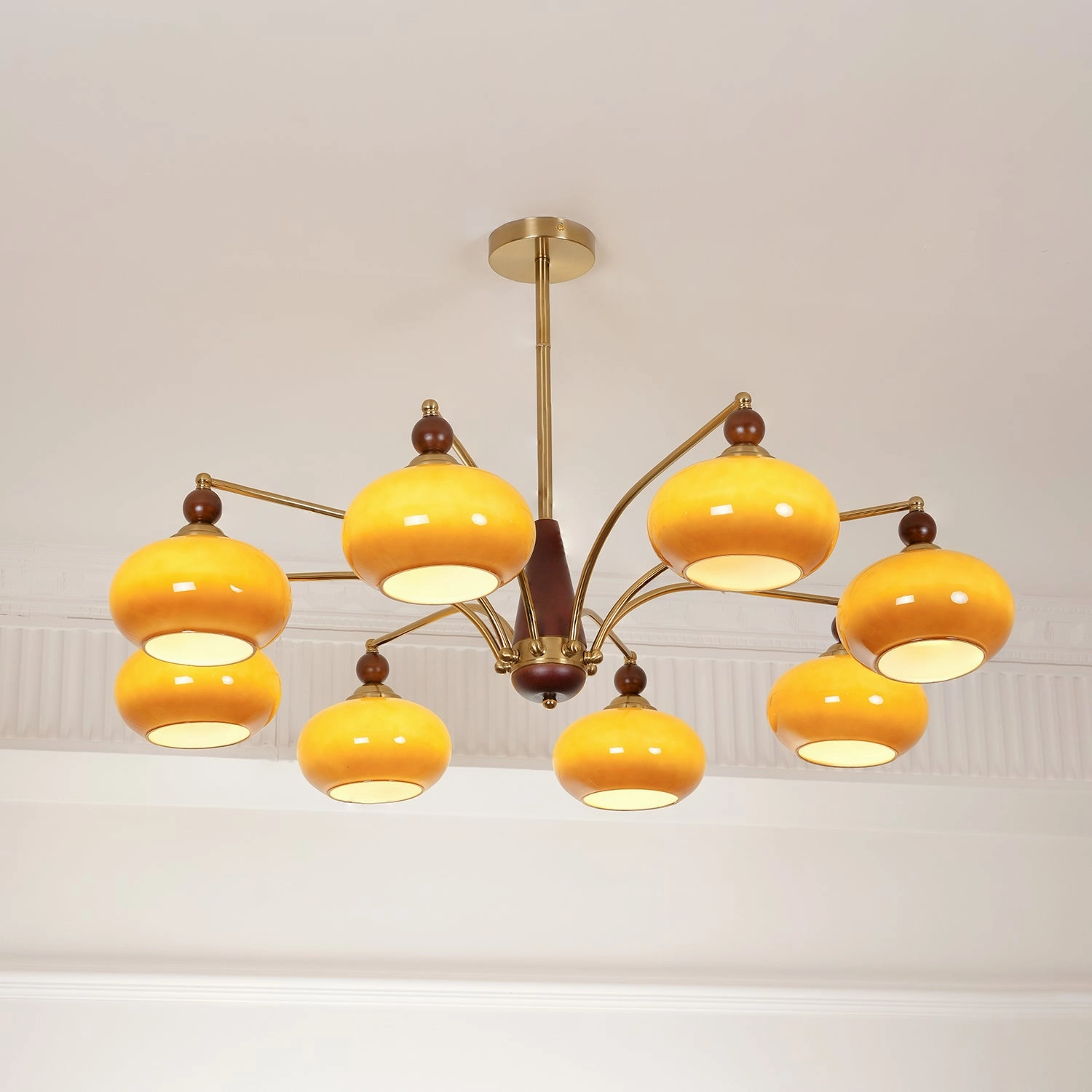 Retro Calliope Chandelier