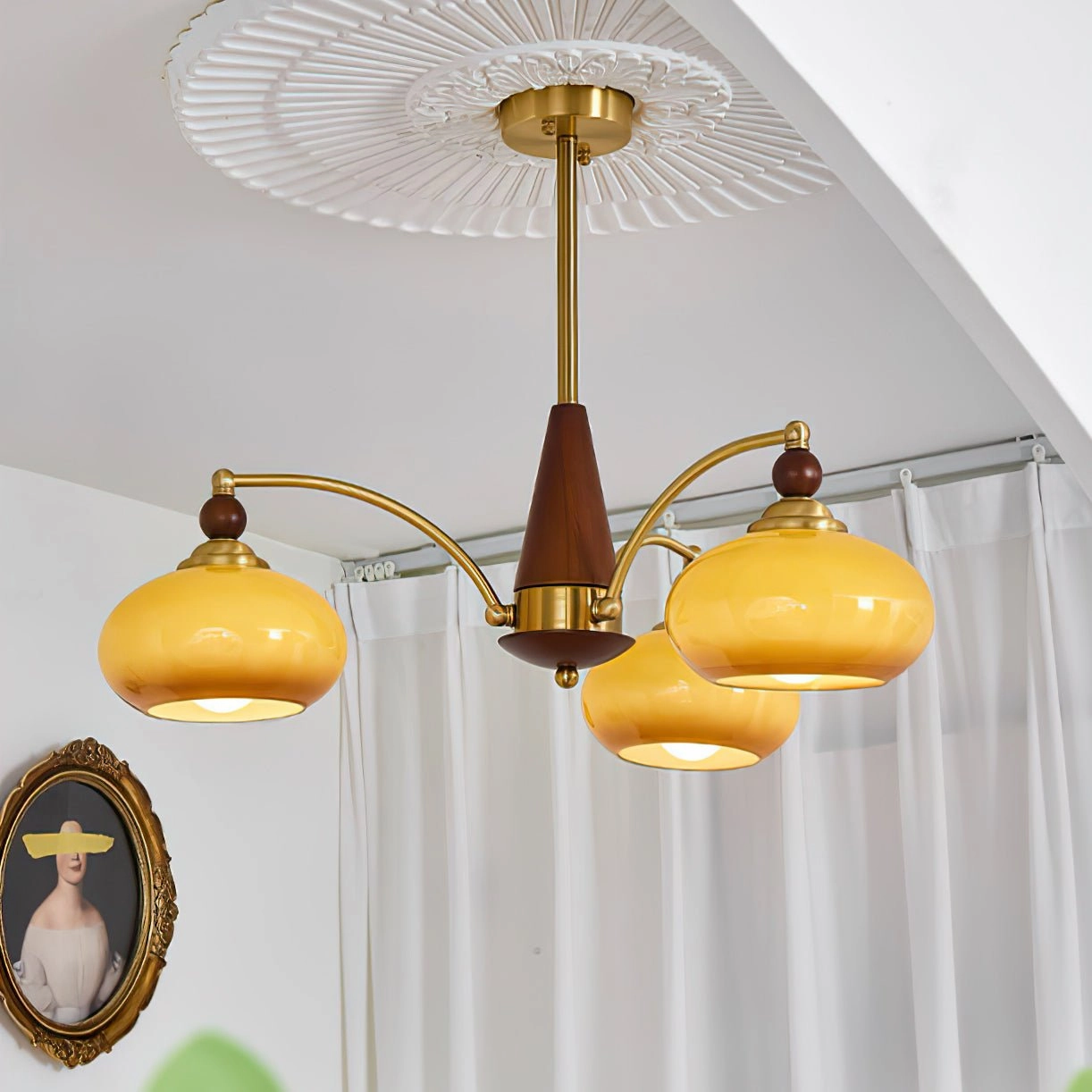 Retro Calliope Chandelier