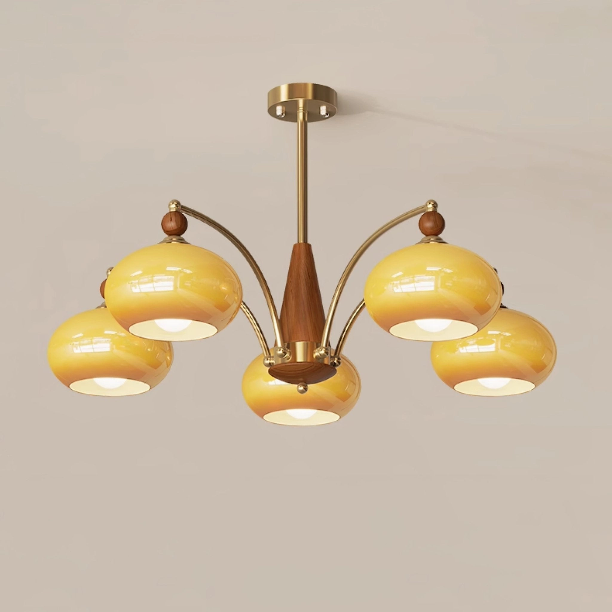 Retro Calliope Chandelier