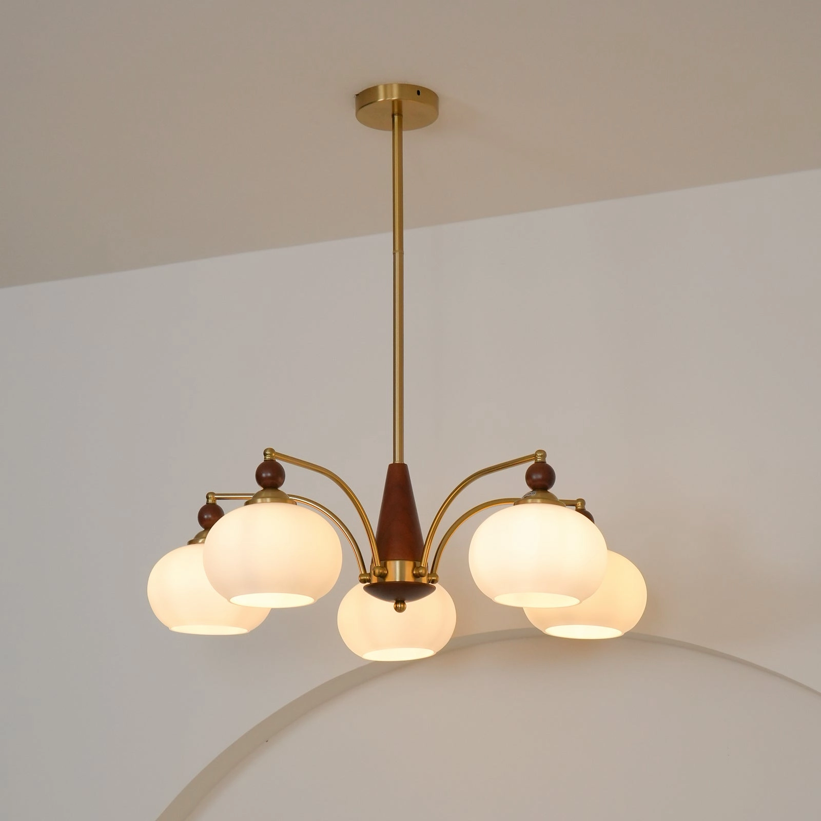 Retro Calliope Chandelier