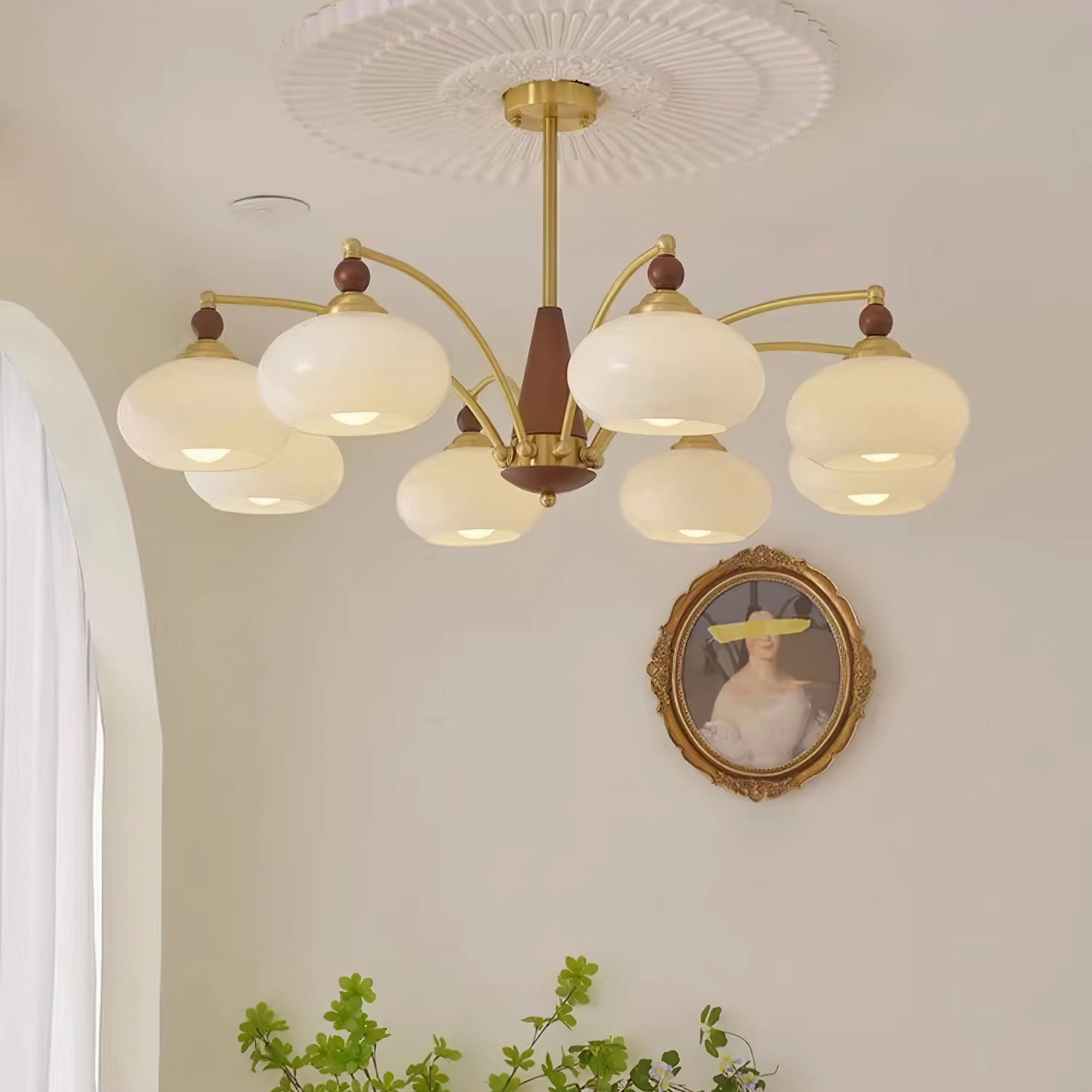Retro Calliope Chandelier