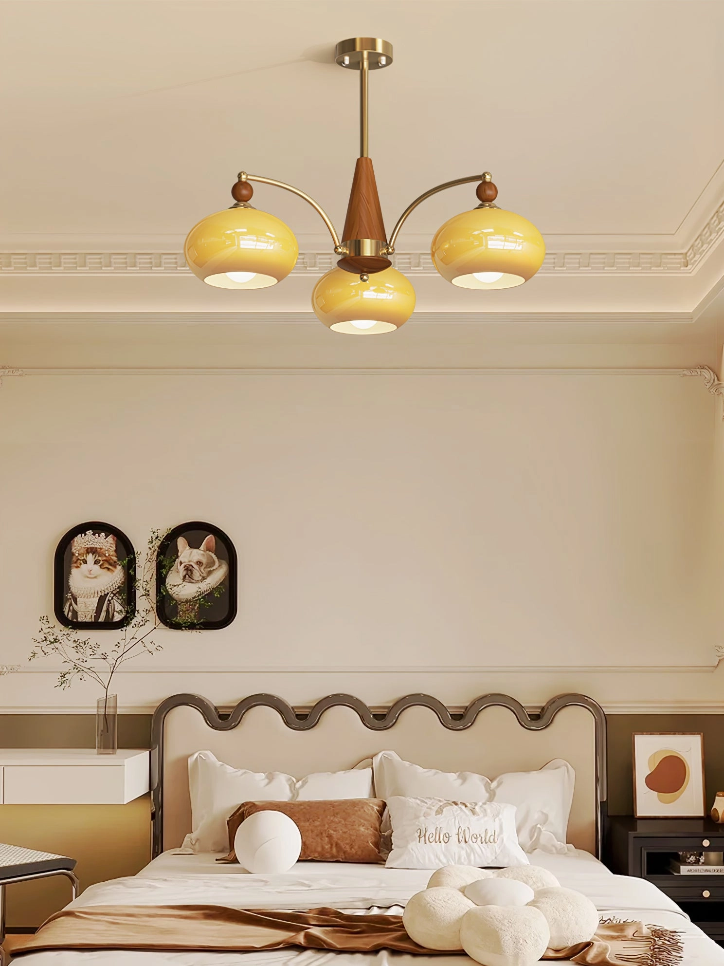 Retro Calliope Chandelier