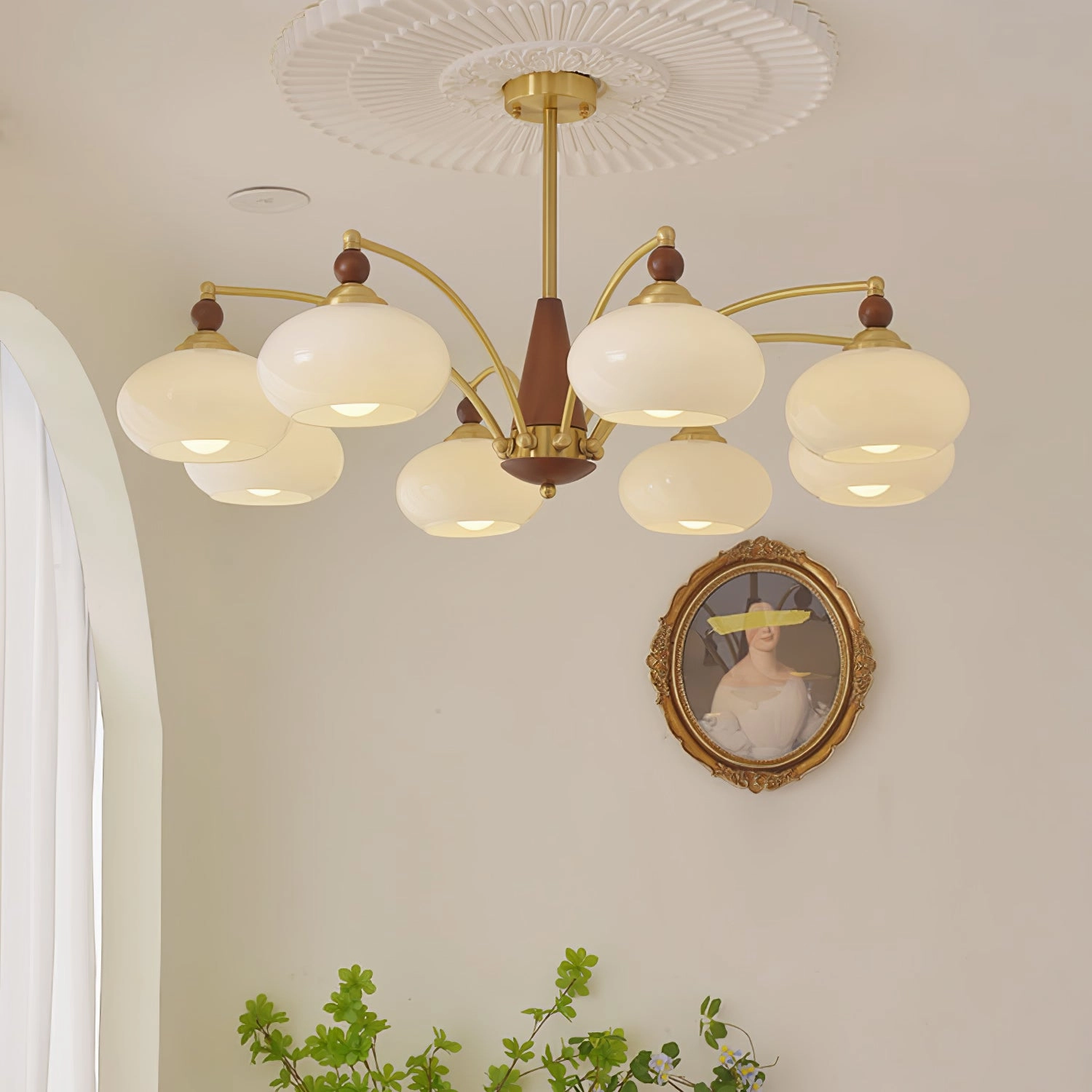 Retro Calliope Chandelier