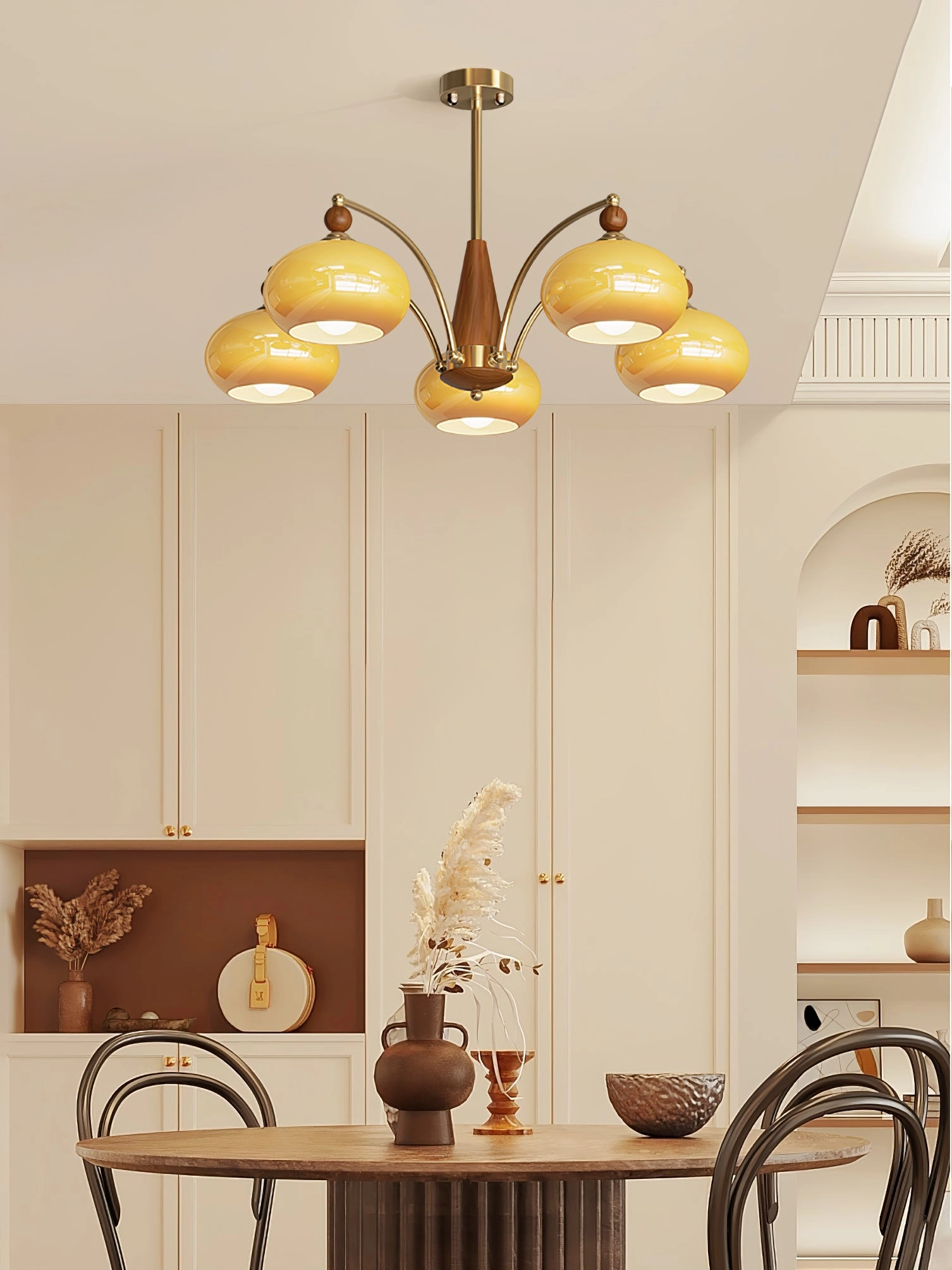 Retro Calliope Chandelier