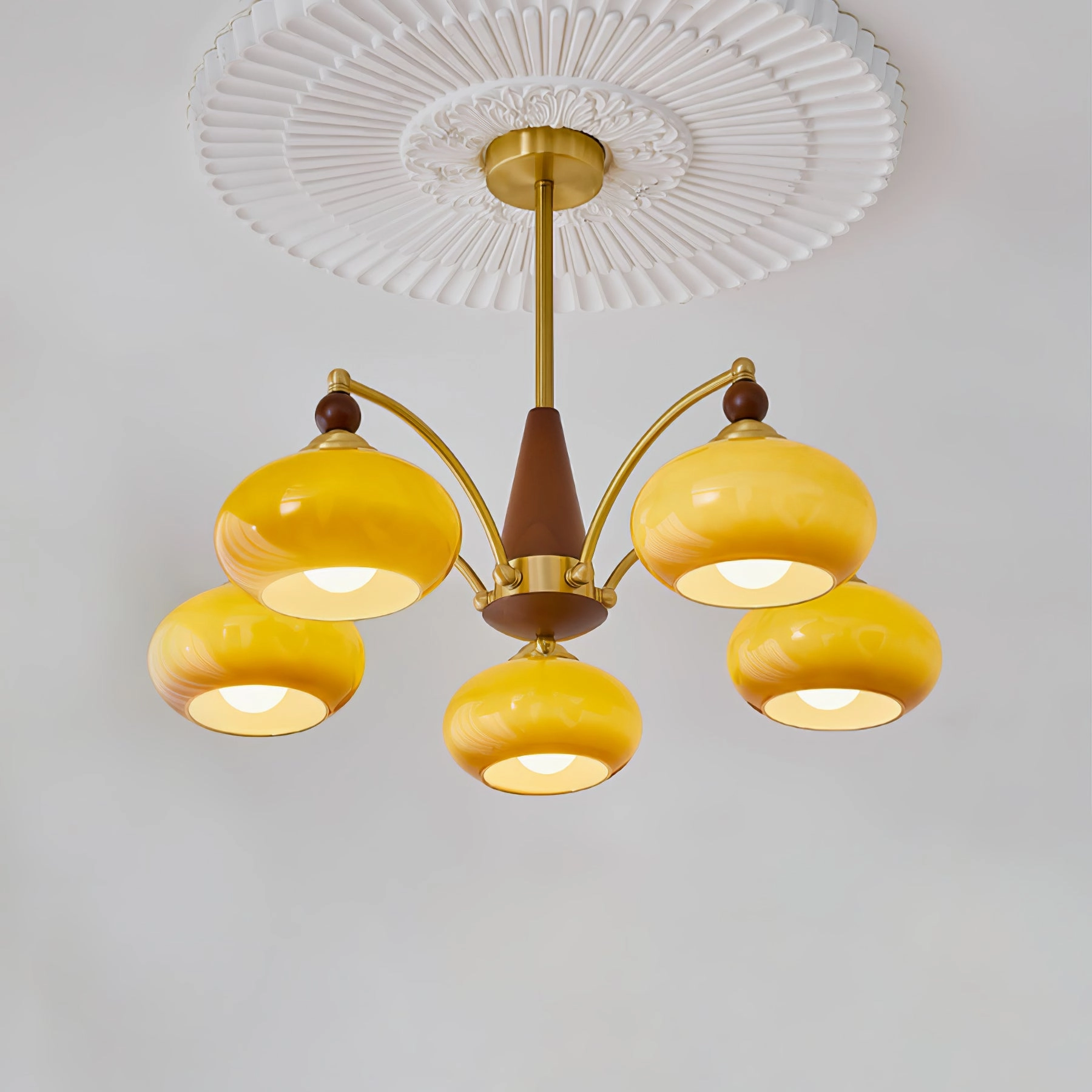 Retro Calliope Chandelier