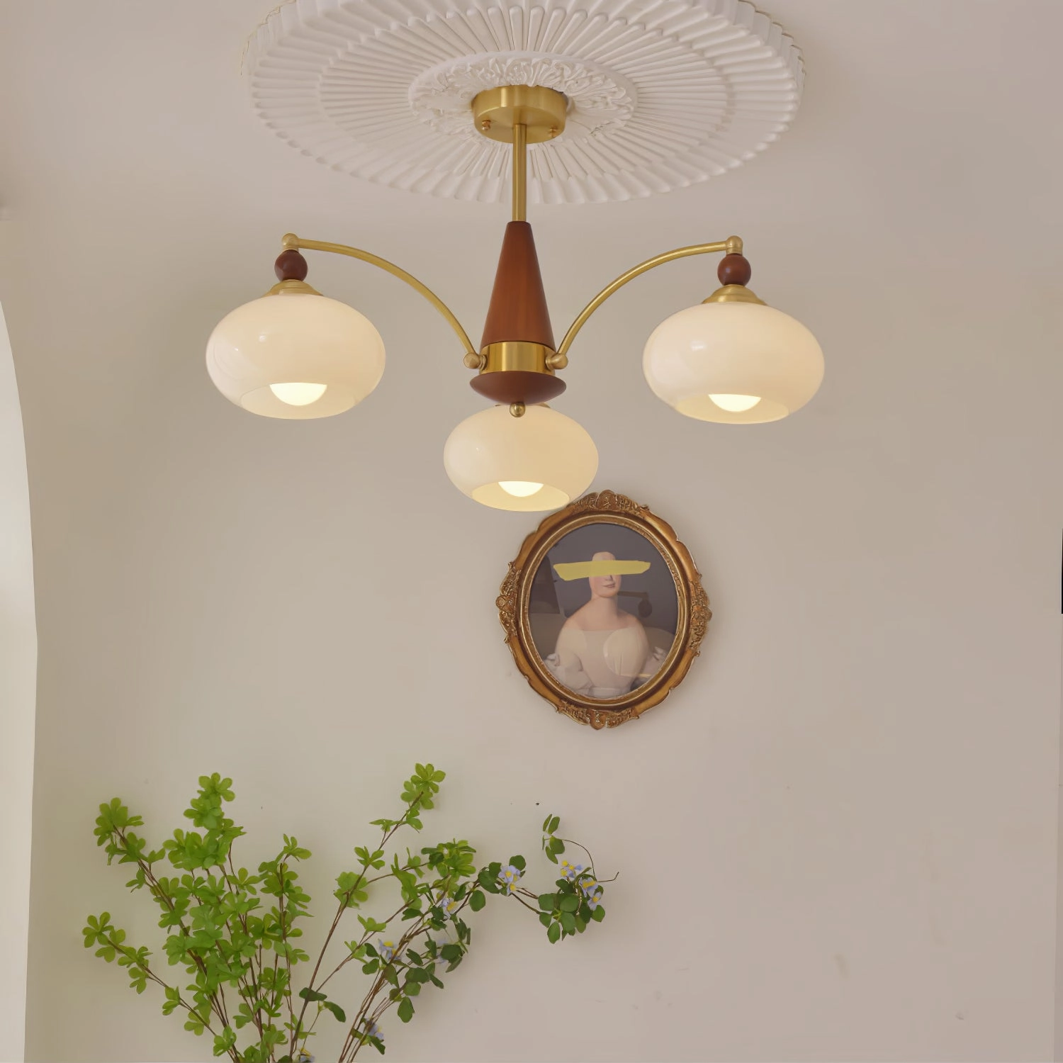 Retro Calliope Chandelier