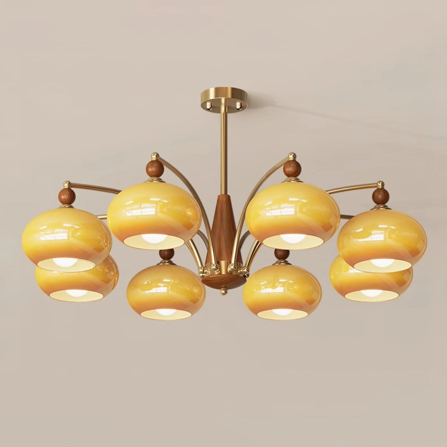 Retro Calliope Chandelier