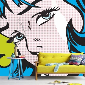 Retro Comic Wall Muralnordic style wall decor