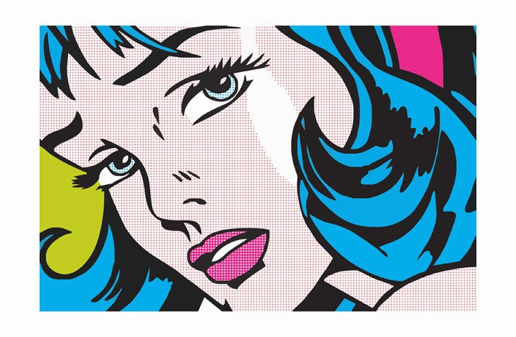 Retro Comic Wall Mural