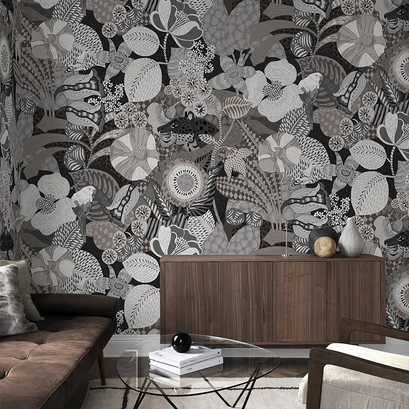 Retro Jungle Wall Mural
