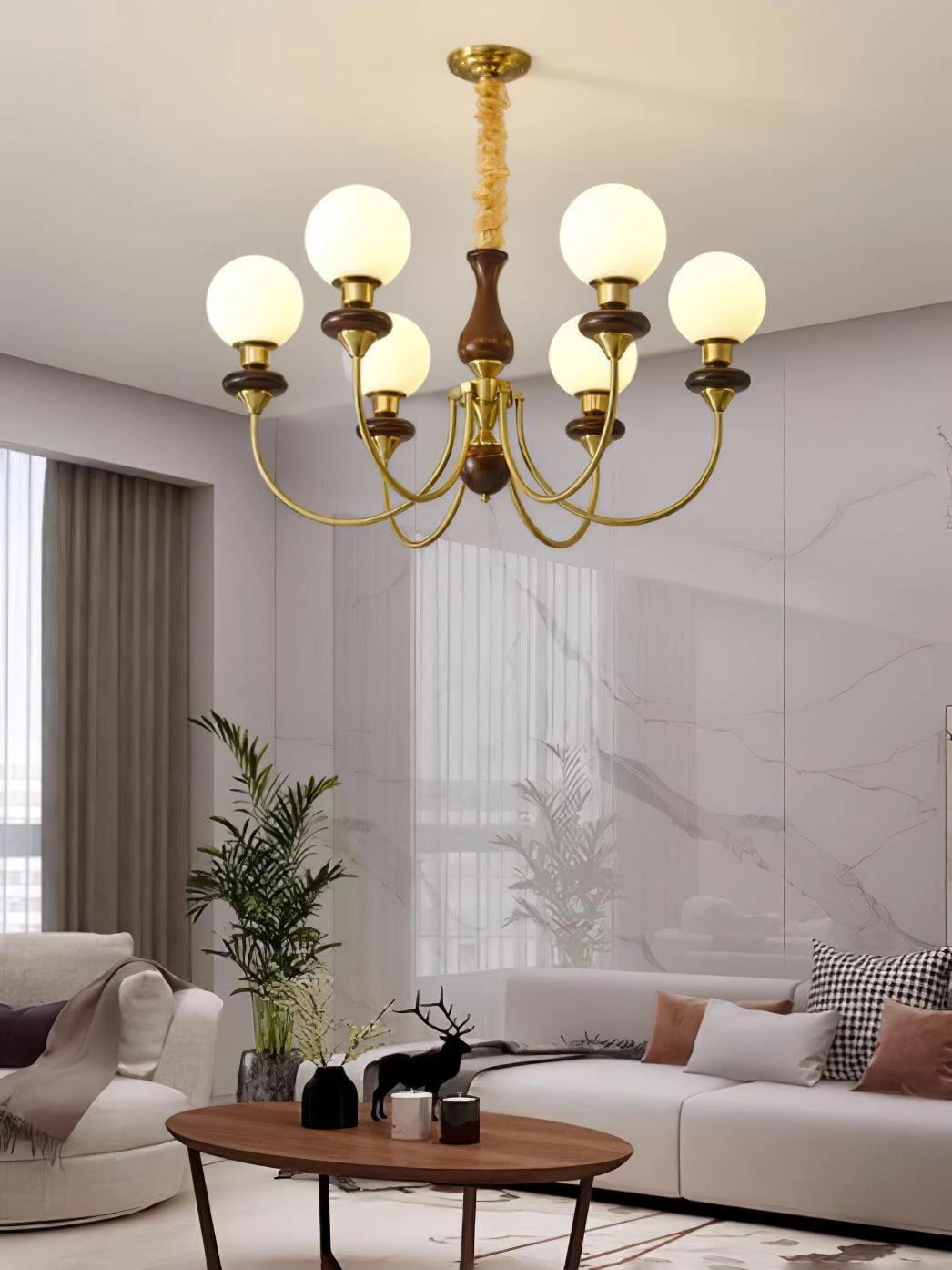 Retro Monique Chandelier