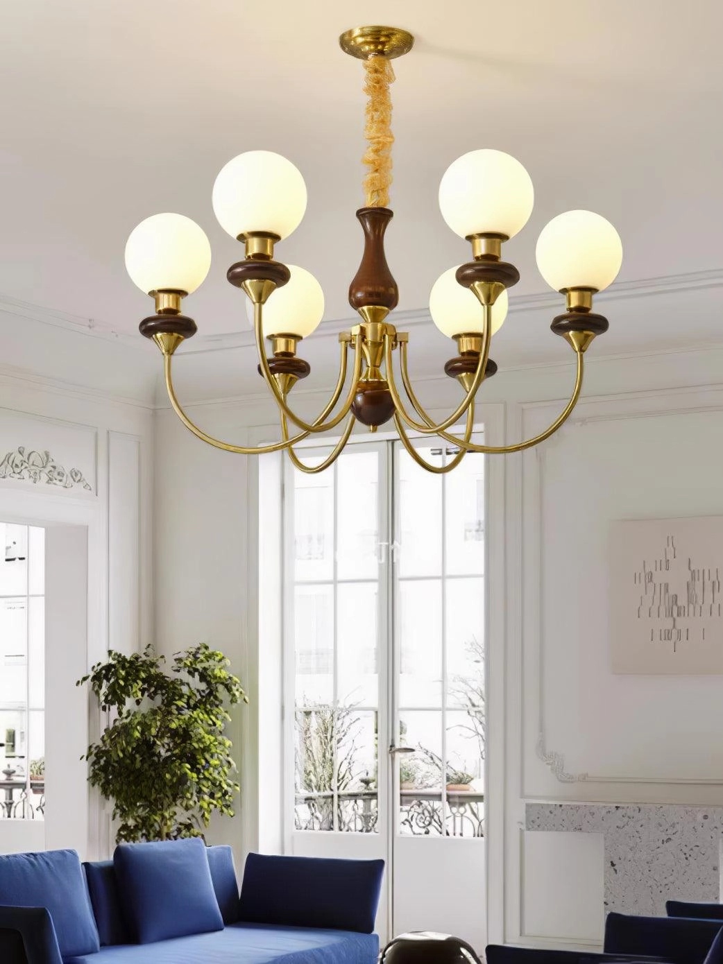 Retro Monique Chandelier