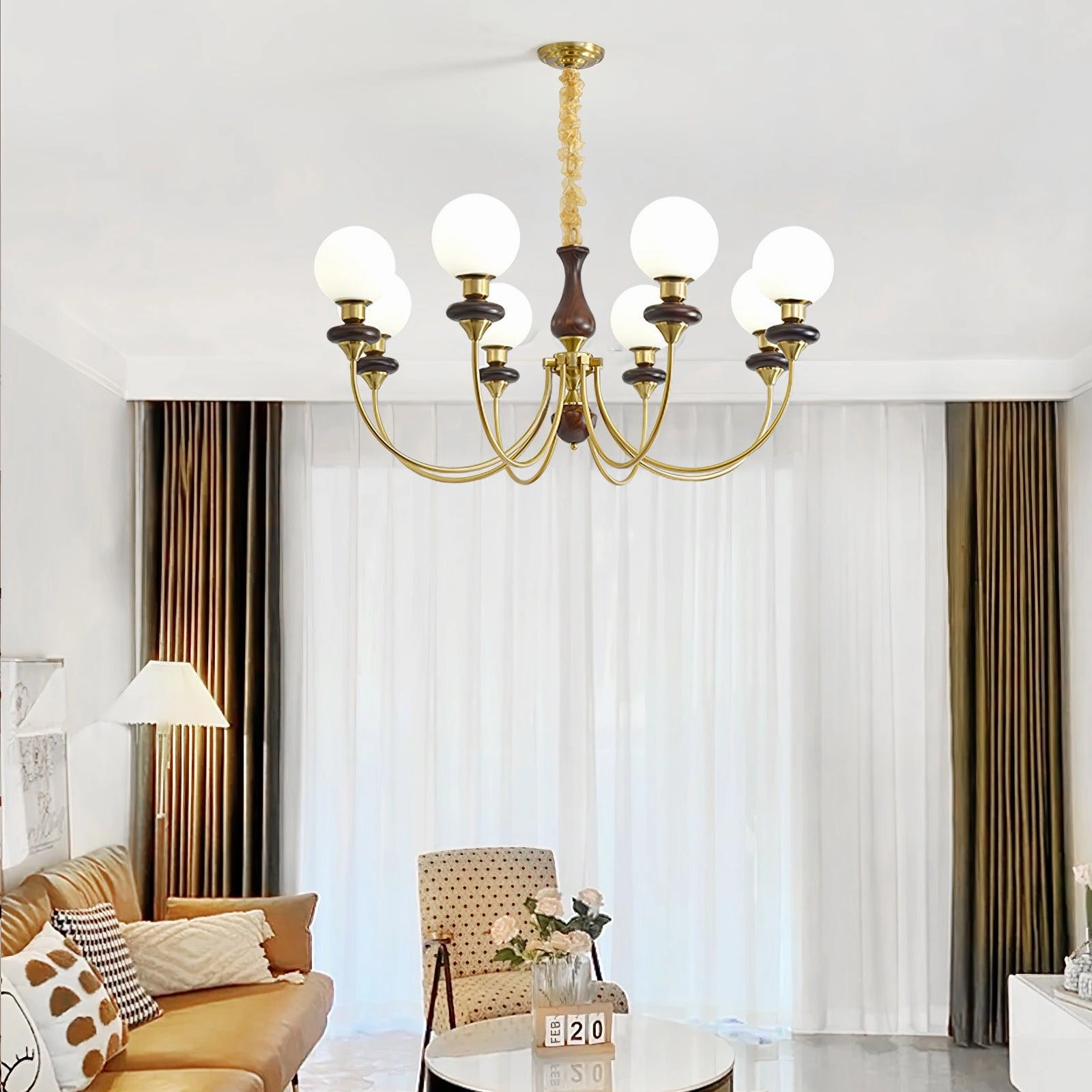 Retro Monique Chandelier