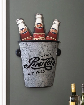 Retro Pepsi-Cola Tin Bar Signnordic style wall decor