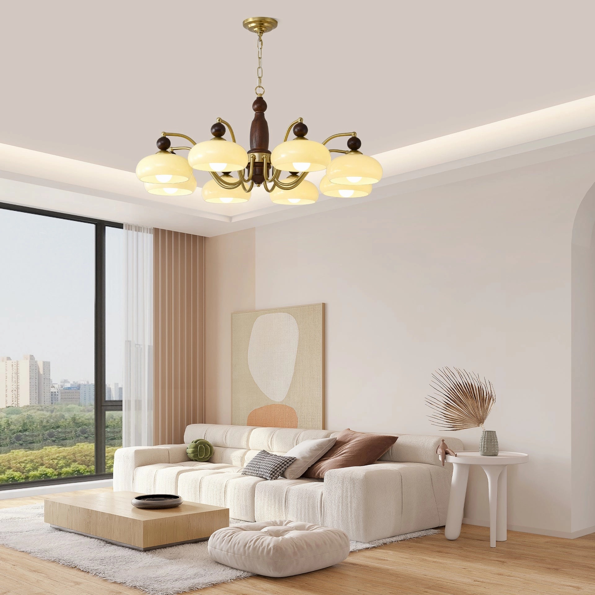 Revival Crown Chandelier