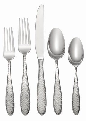 Reyna 45 Piece Flatware Seteco-friendly bamboo fiber tableware set 