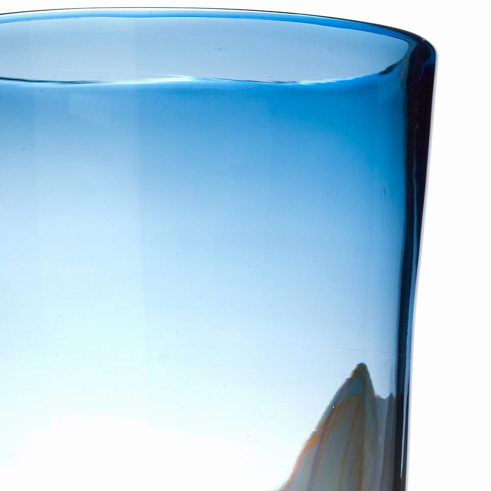 Rhian Hand-Blown Vase Agate