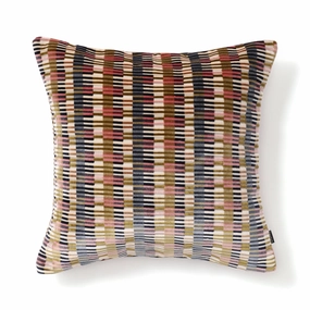 Rhythm Stripe Cushion Cover 450 X 450 Multibedding sets ,throw blankets 