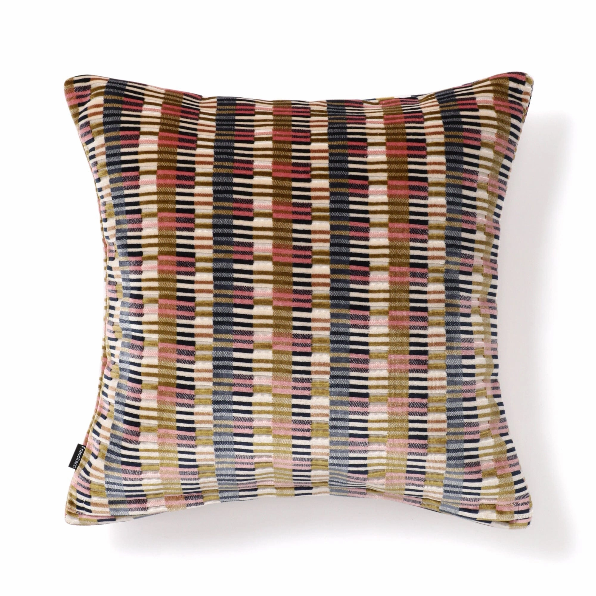 Rhythm Stripe Cushion Cover 450 X 450 Multi