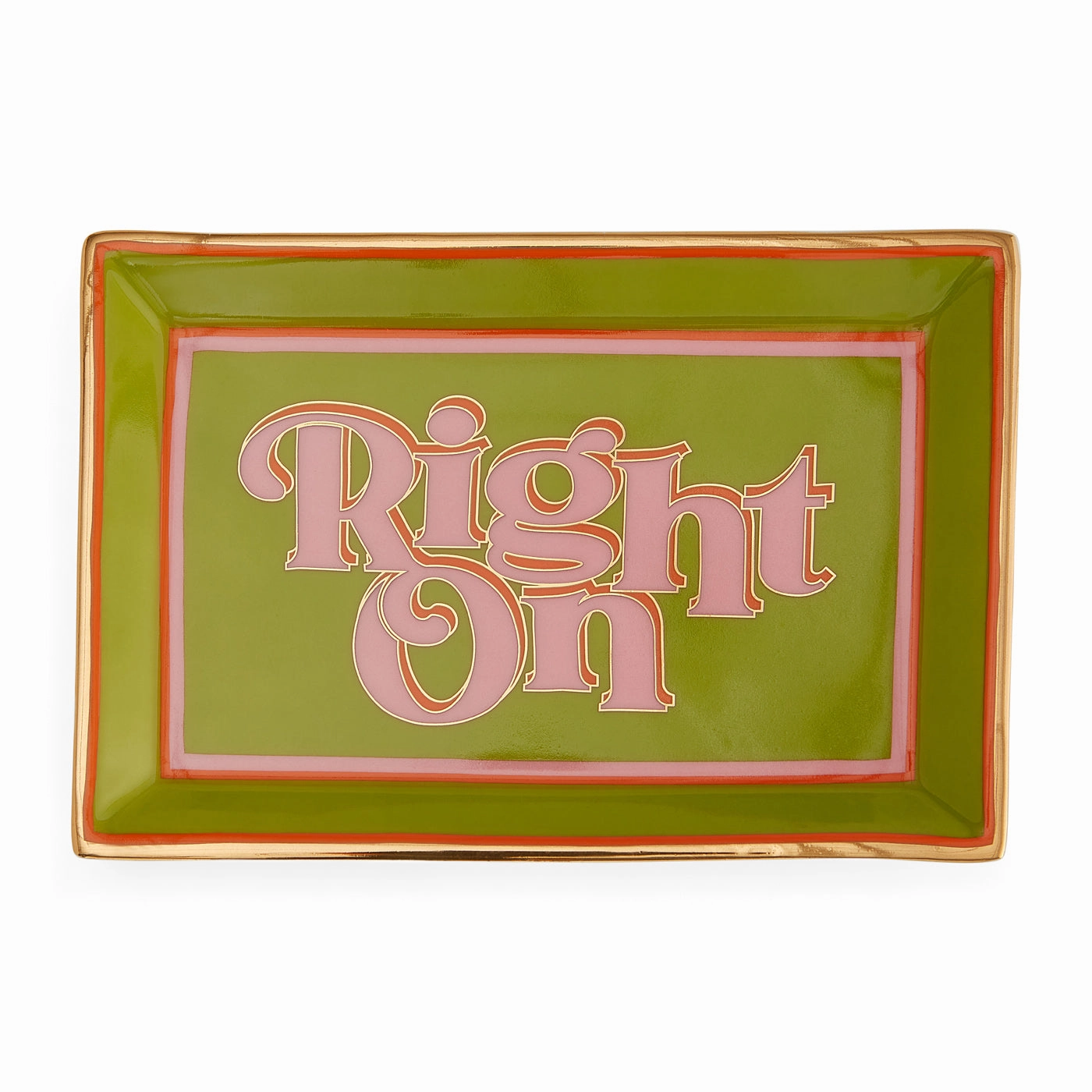 Right On Rectangle Traymultipurpose serving tray