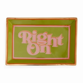 Right On Rectangle Traymultipurpose serving tray