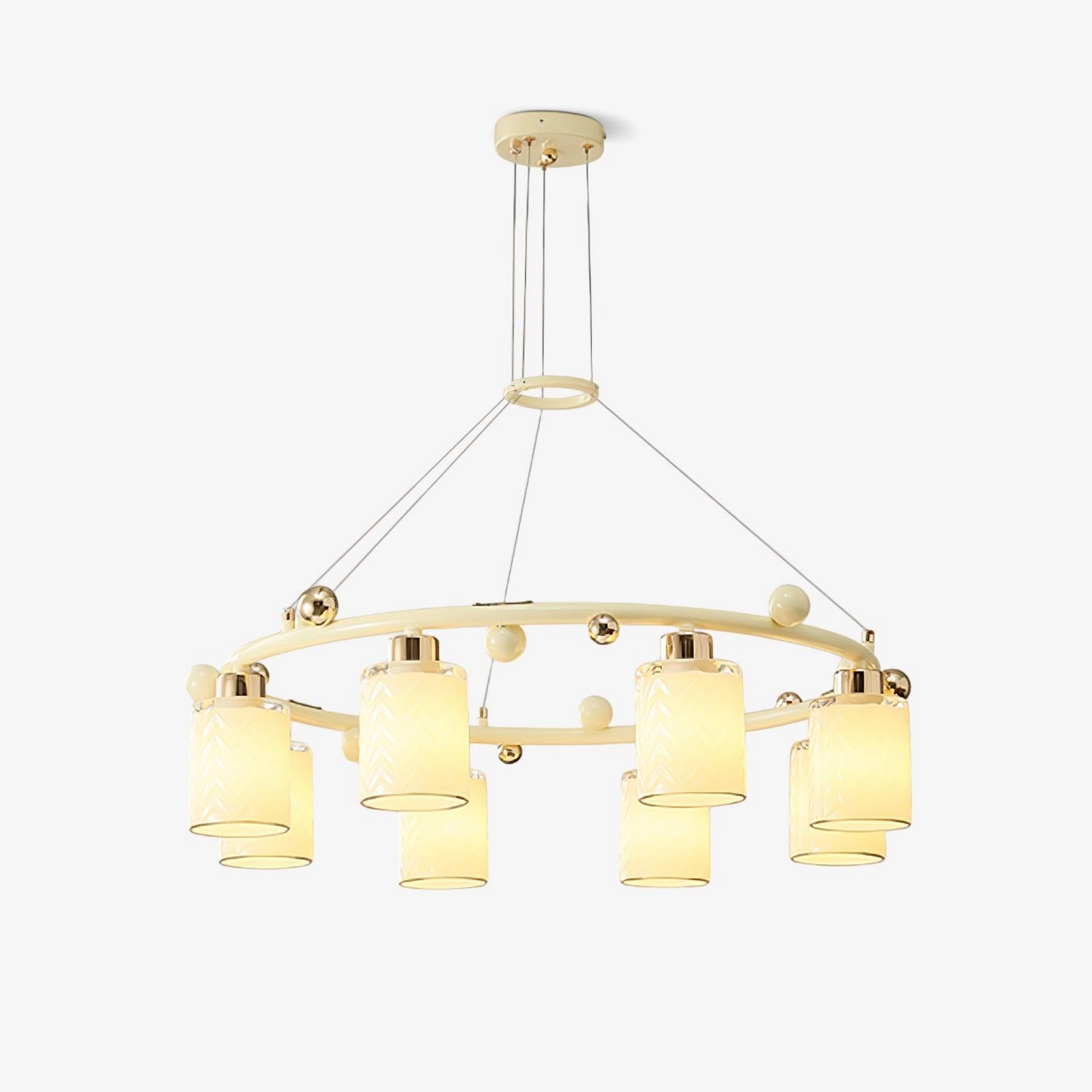 Ring Glass Cup Chandelierrustic chandelier,bedroom chandelier 
