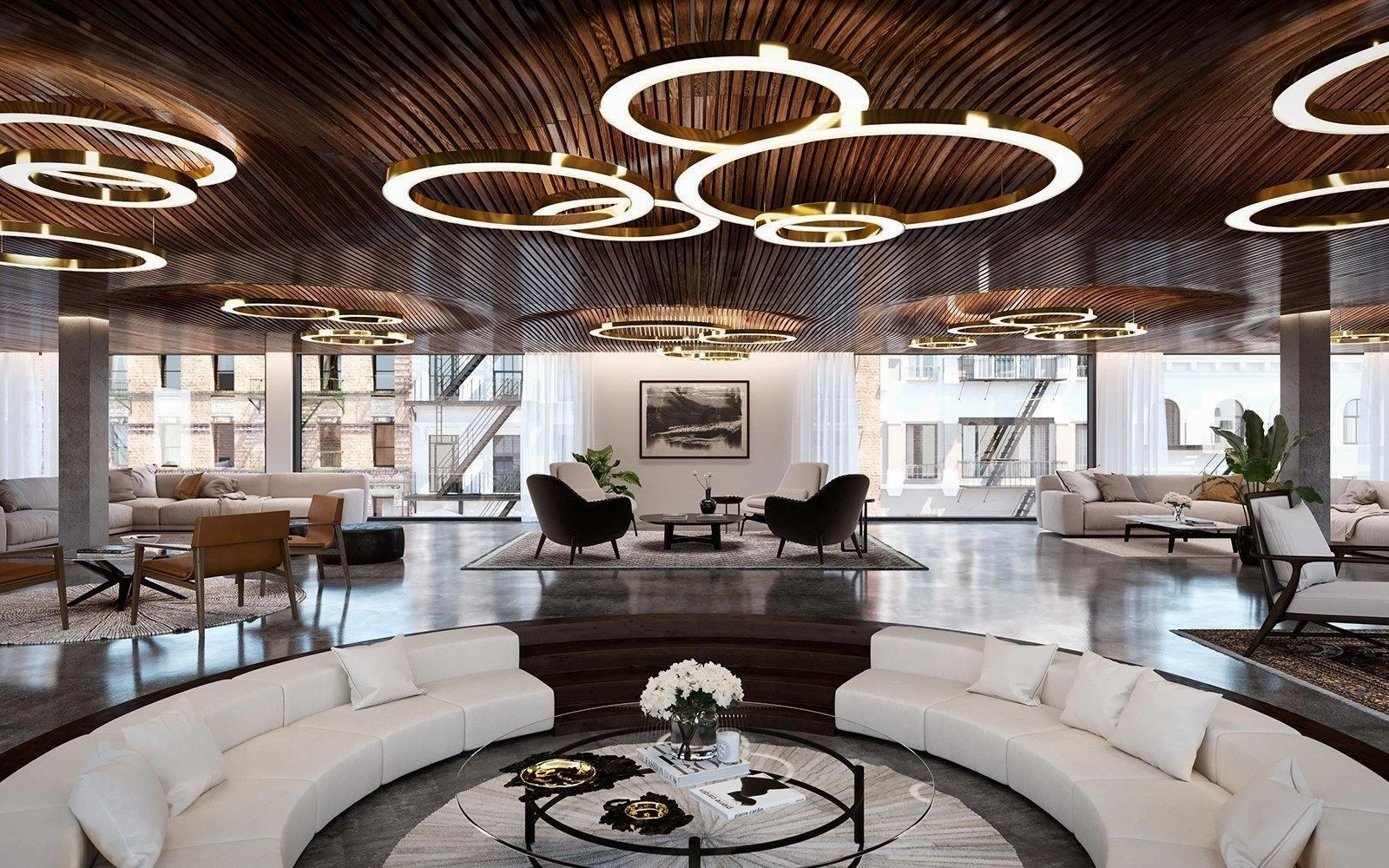 Ring LED Pendant Light