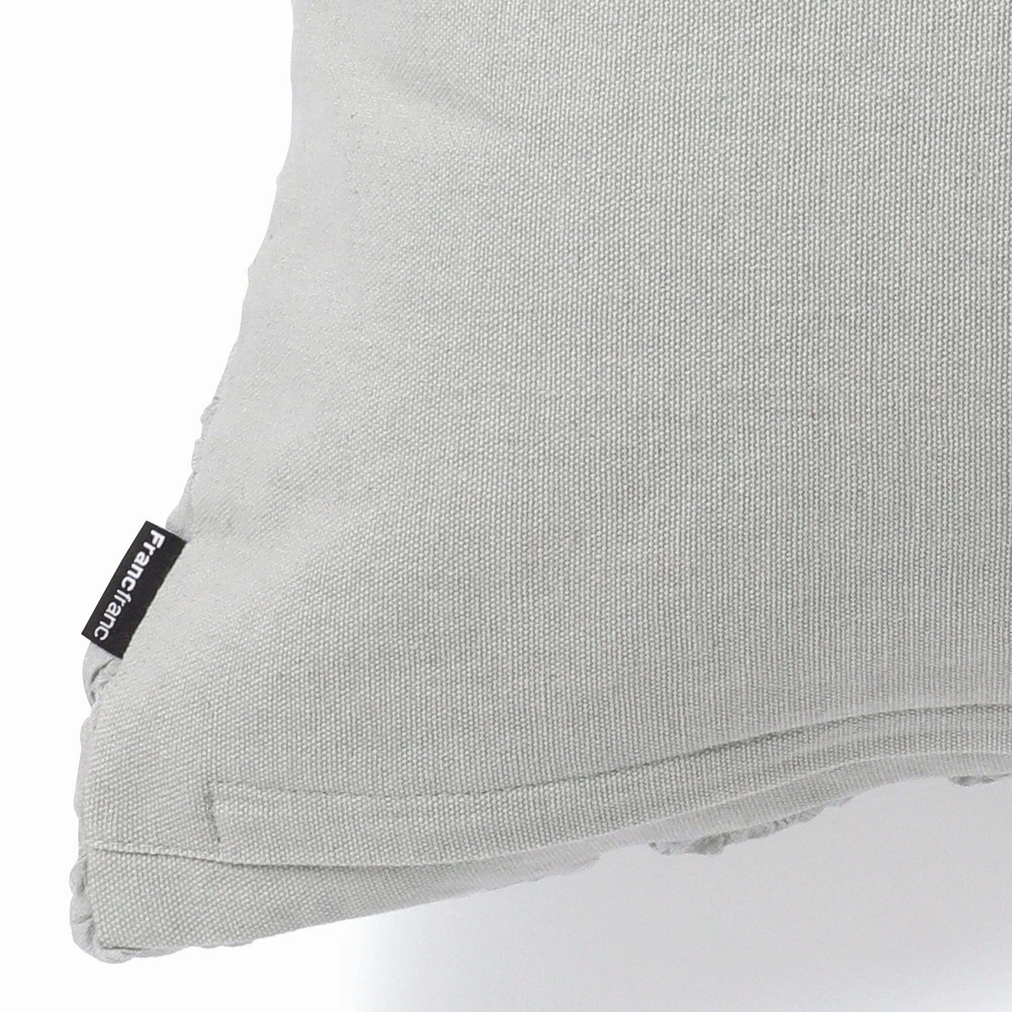 Ripple Cushion Cover 450 X 450 Light Green