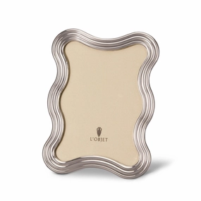 Ripple Frame - Platinum - 5x7decorative photo frame ,personalized photo frame 